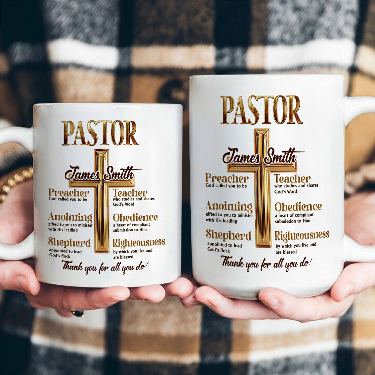 Faith - Personalized Ceramic Coffee Mug
