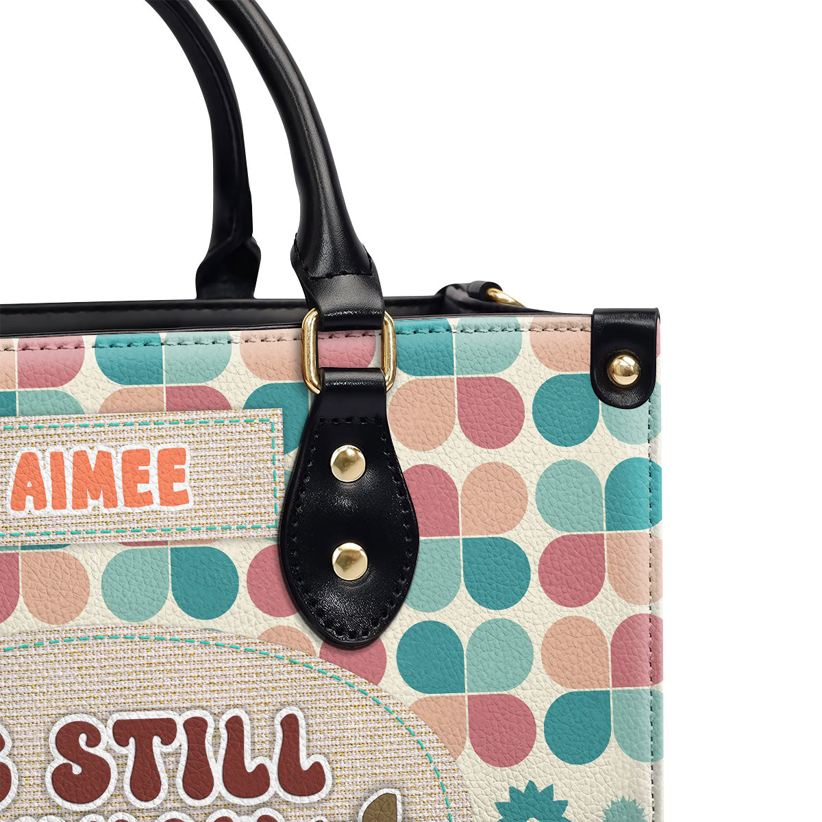 Be Still And Know - Personalized Leather Handbag GMJSLB200081