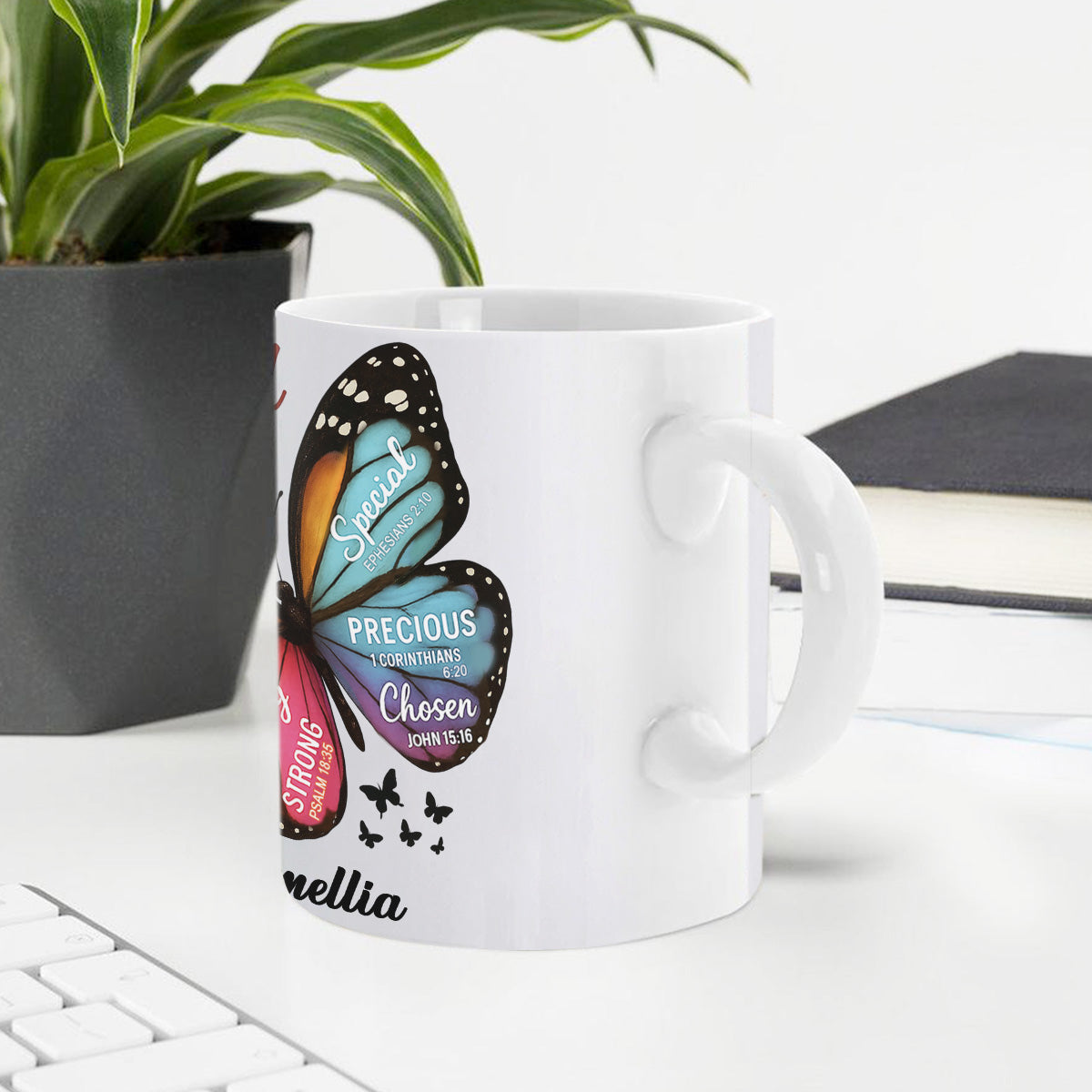 God Says You Are - Personalized Ceramic Coffee Mug