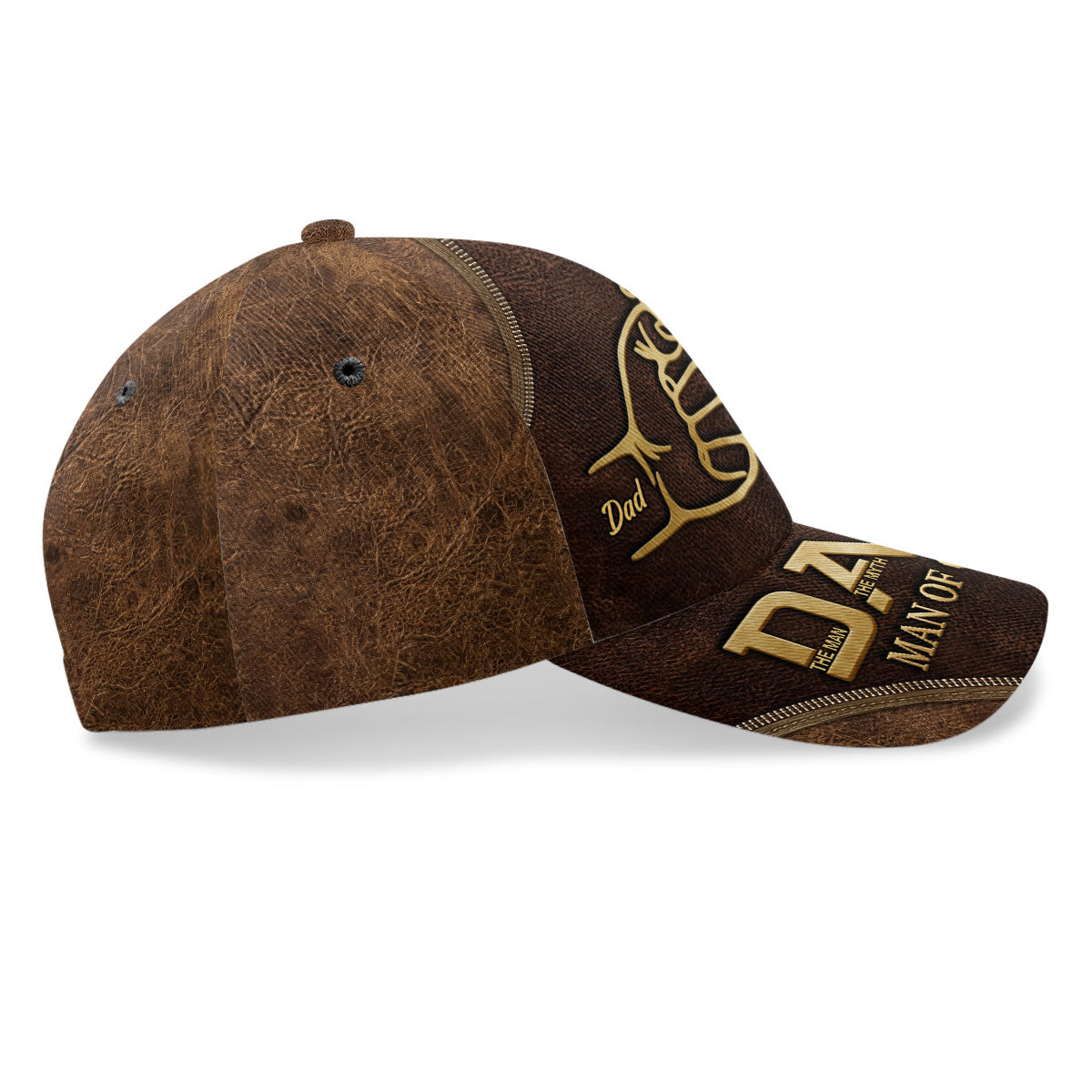 Dad The Man The Myth The Legend - Personalized Classic Cap