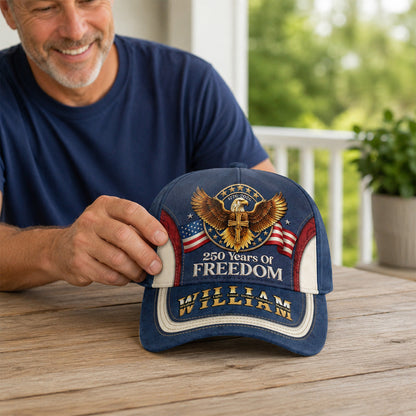 Patriotic Independence Day - Personalized Classic Cap for Him