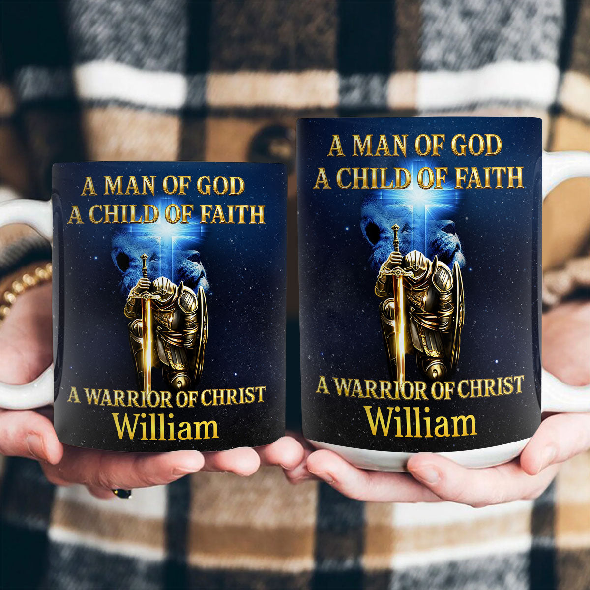 Man Of God - Personalized Ceramic Coffee Mug
