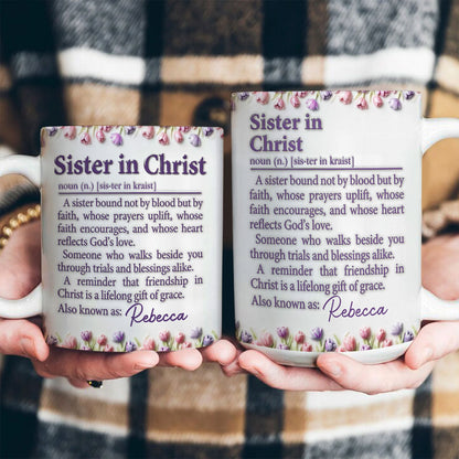 Faith-Inspired - Personalized Ceramic Coffee Mug