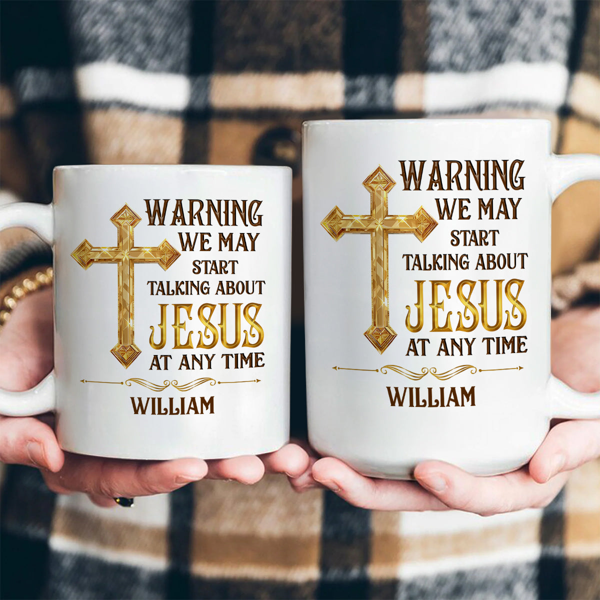 Funny Faith - Personalized Ceramic Coffee Mug