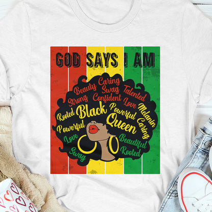 God Says I Am - Unisex T-shirt GMJSTS200079