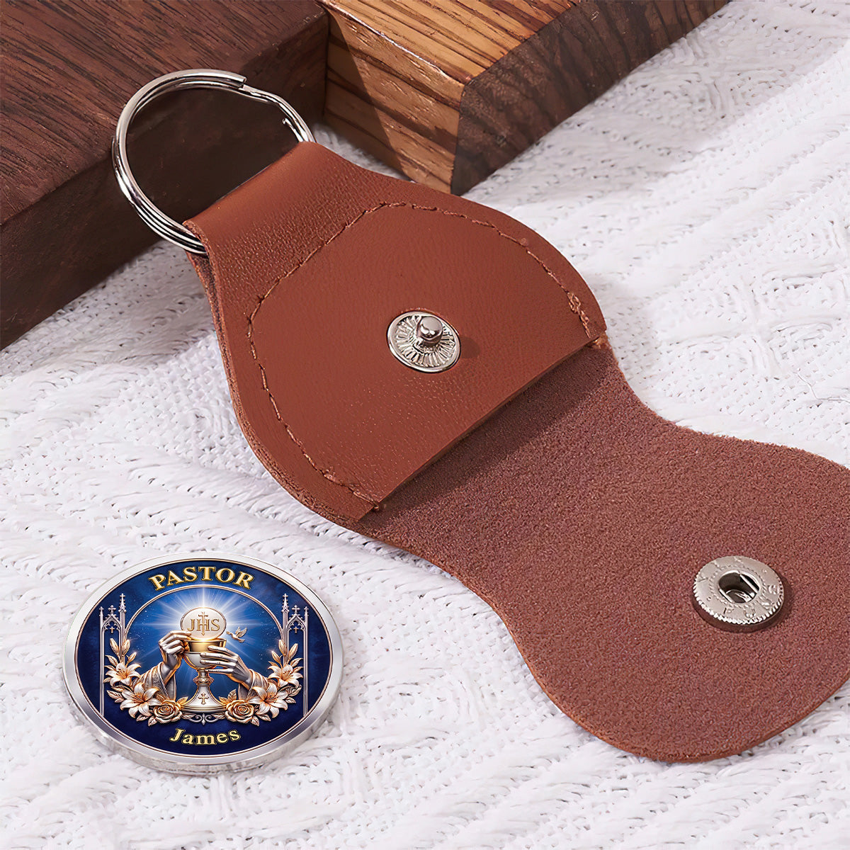 A Pastor Who Leads With Grace - Personalized Keepsake