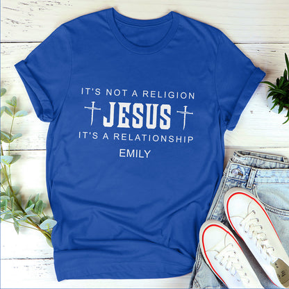 It's Not A Religion - Personalized 2D Unisex T-shirt GMJSTS200048