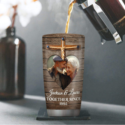 God Gave Me You - Personalized Stainless Steel Tumbler
