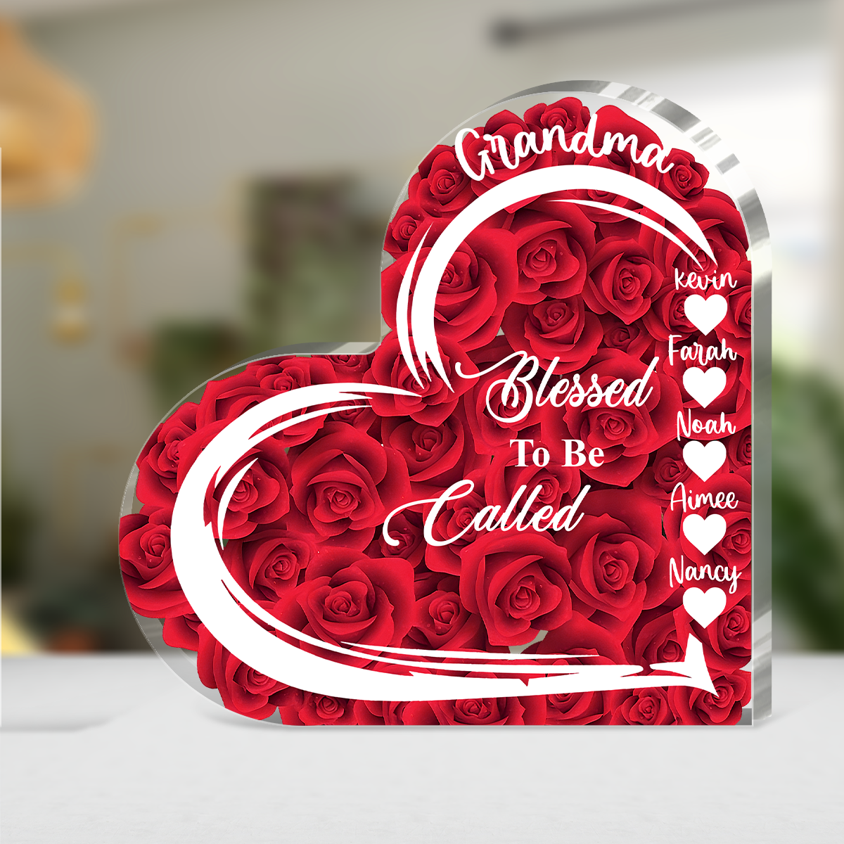 Blessed To Be Called - Personalized Acrylic Plaque GAPJS10238