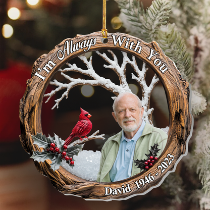 Memorial Keepsake - Personalized Acrylic Ornament GOJS10059