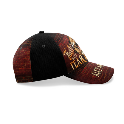 Faith Over Fear - Personalized Classic Cap - Gift for Men