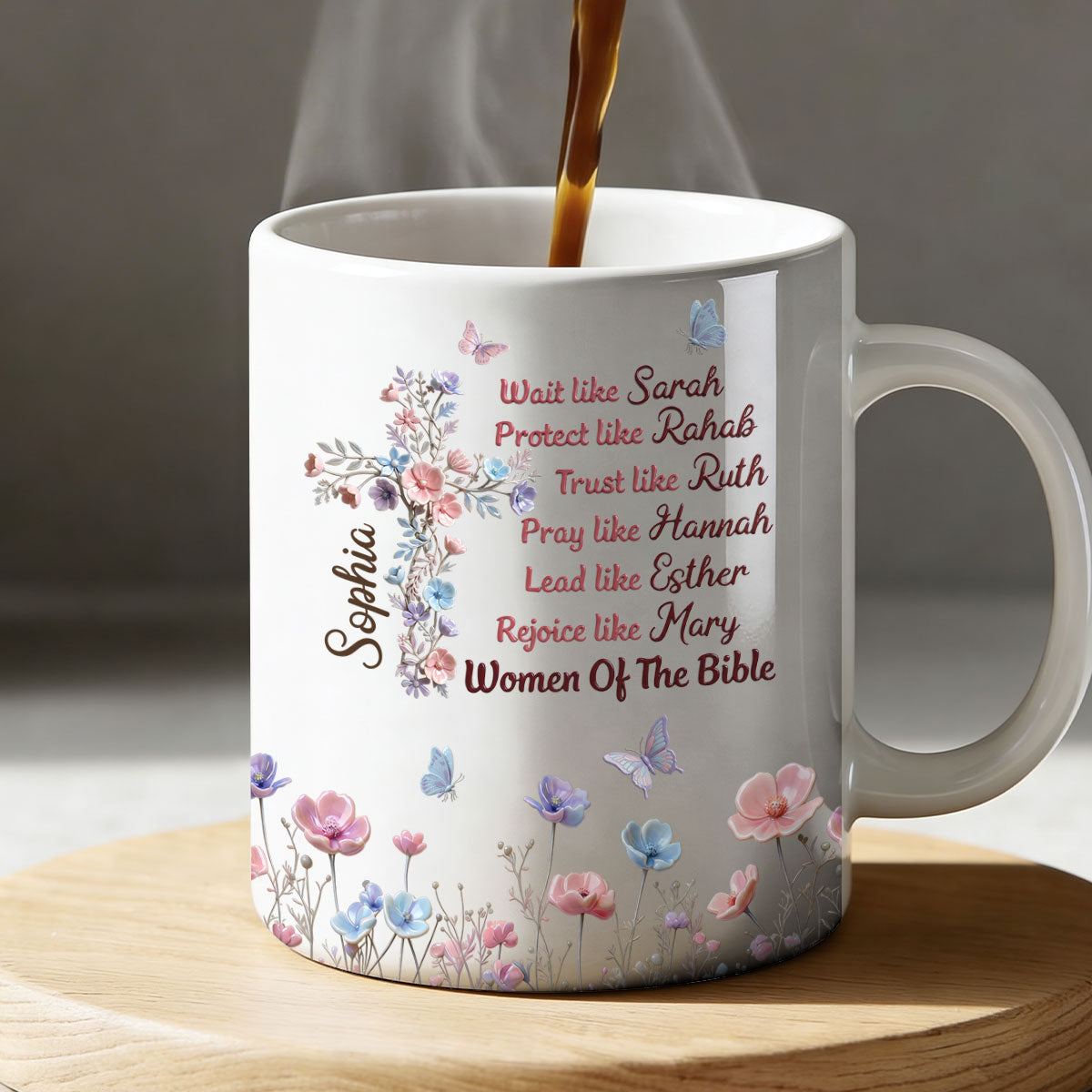 Women Of The Bible - Personalized Ceramic Coffee Mug