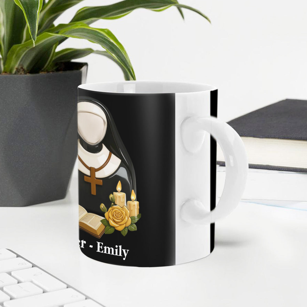 Faithful Inspiration - Personalized Ceramic Coffee Mug