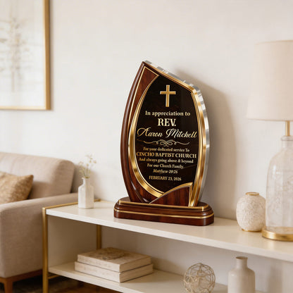 Faithful Inspiration - Custom Shaped Acrylic Plaque GAPJS10092