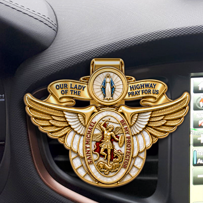 Blessed Journey - Personalized Car Visor Clip