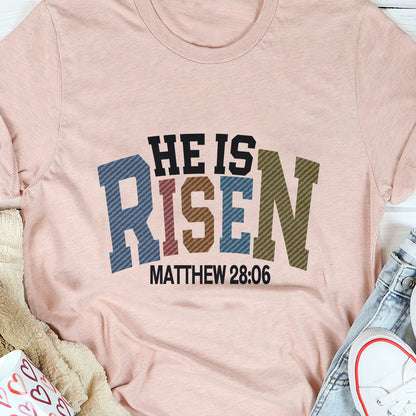 He Is Risen - 2D Unisex T-shirt GMJSTS200090