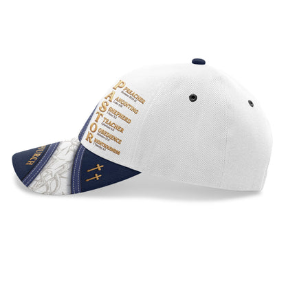 My Preacher, Teacher, Shepherd - Personalized Classic Cap
