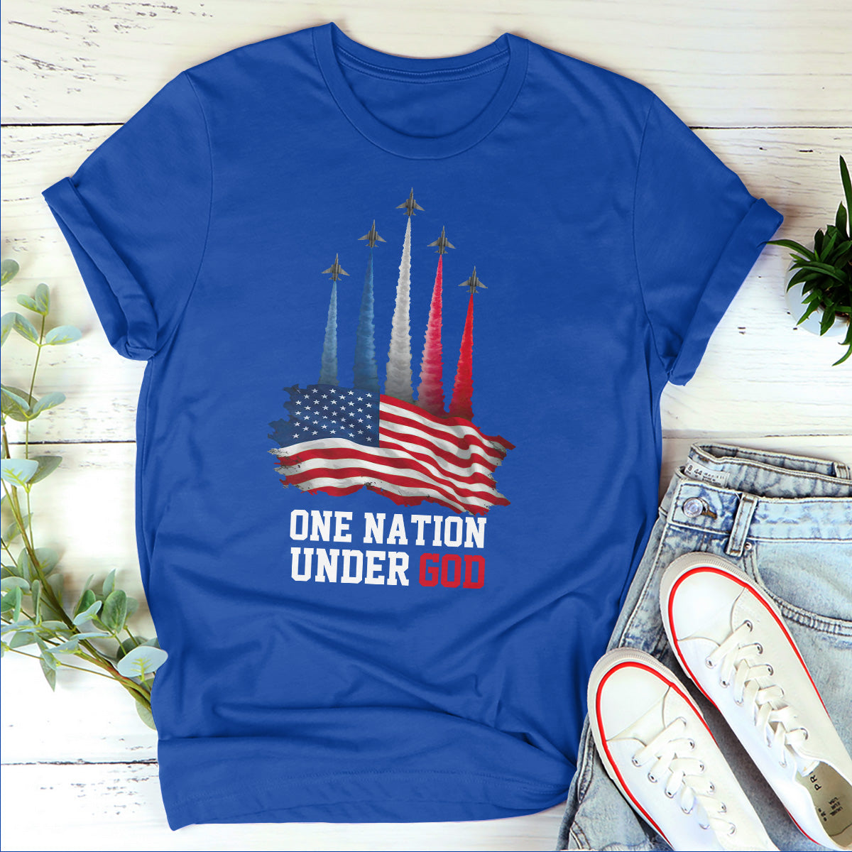 One Nation Under God - Unisex T-shirt GMJSTS200058