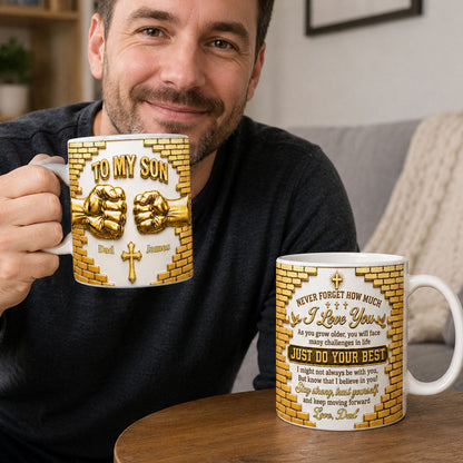 Just Do Your Best - Personalized Ceramic Coffee Mug