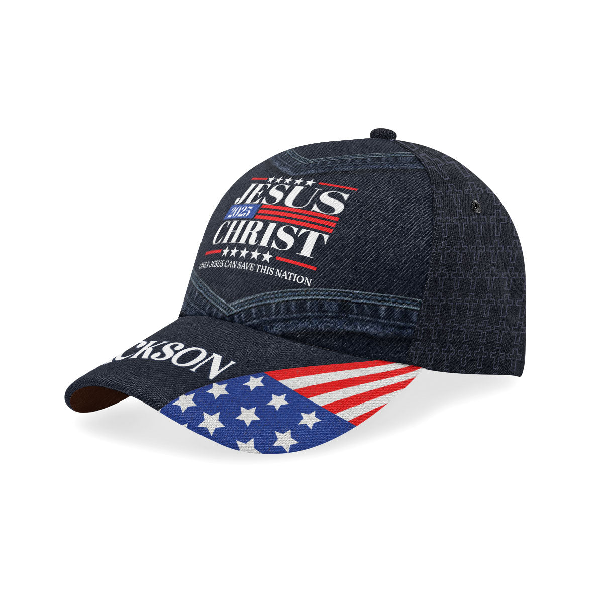 Jesus 2025 - Personalized Classic Cap - Faith Christian Gift for Him