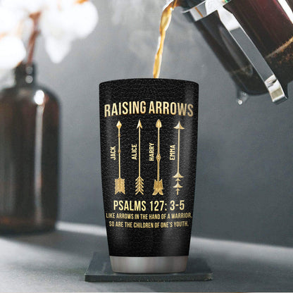 Psalm 127:3-5 Father's Day Tumbler - Personalized Stainless Steel