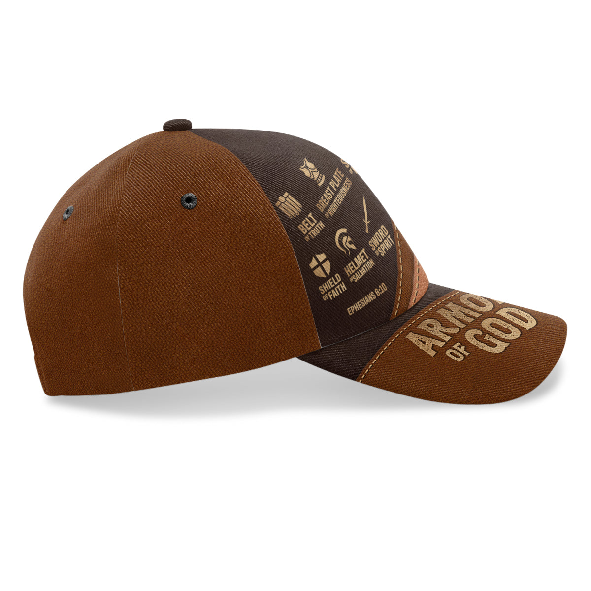 Put On The Full Armor Of God - Personalized Classic Cap Faith