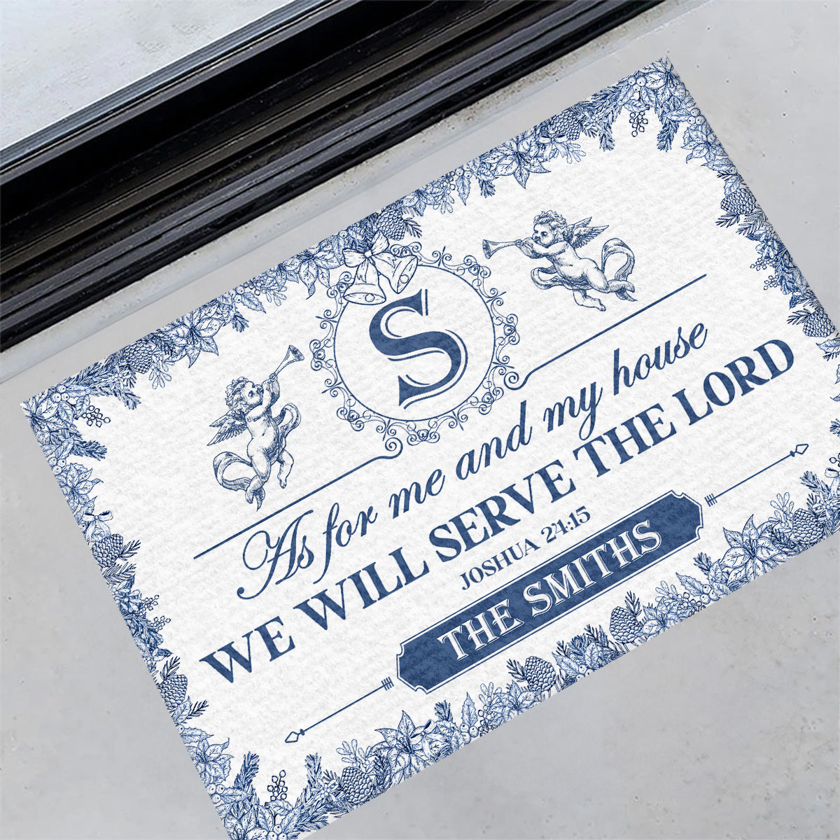 Bible Verse - Personalized Doormat for Home Decor