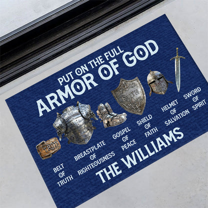 Gospel Of Peace - Custom Doormat Christian Faith Home Decor