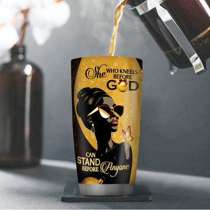 Faith Quote - Personalized Stainless Steel Tumbler