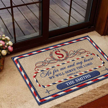 Faith-Based - Personalized Doormat GDMJS10008