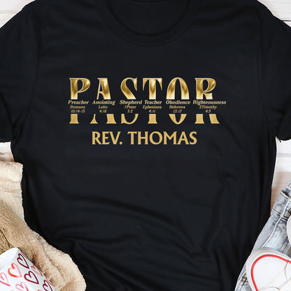 Pastor Appreciation - Personalized Unisex T-Shirt GMJSTS200043