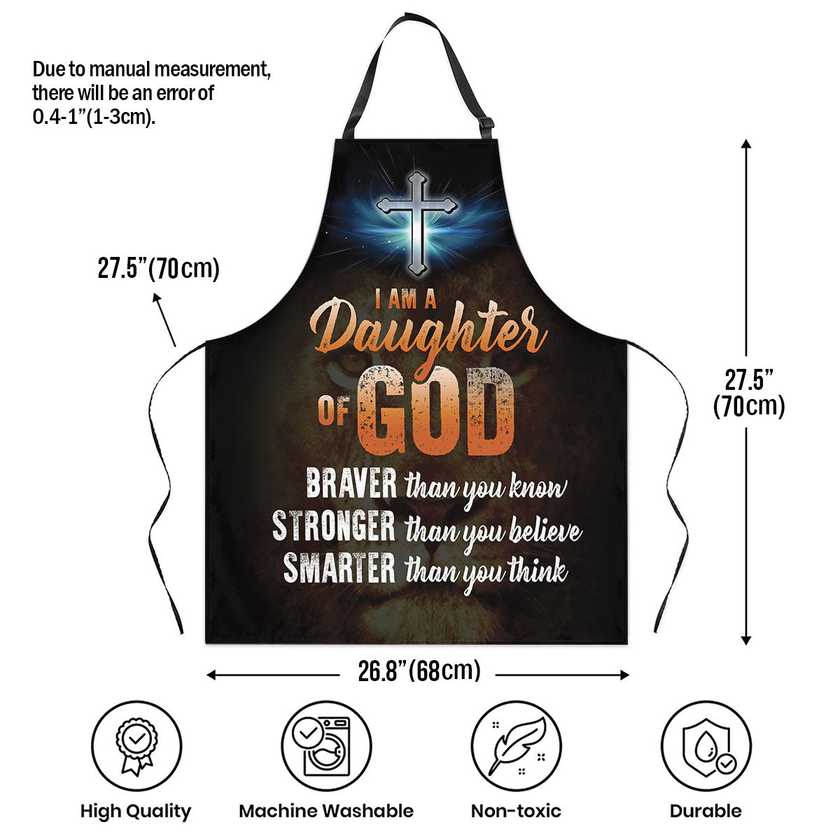I Am A Daughter Of God - Christian Apron