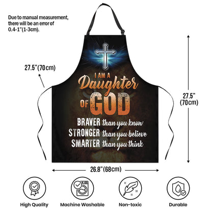 I Am A Daughter Of God - Christian Apron
