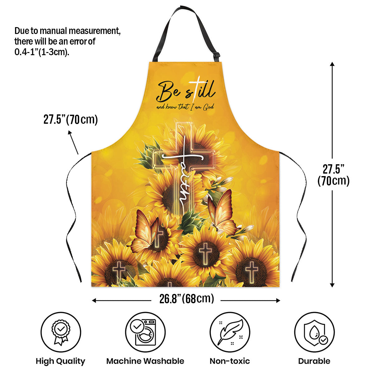 Be Still And Know That I Am God - Apron - Christian Kitchenware