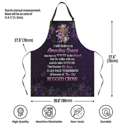 Amazing Grace - Christian Apron for Women