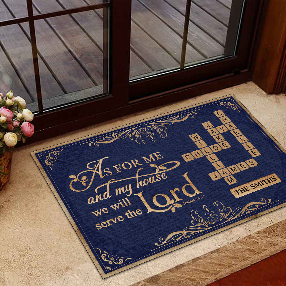 Faith Quote - Personalized Doormat for Home Decor GDMJS10043