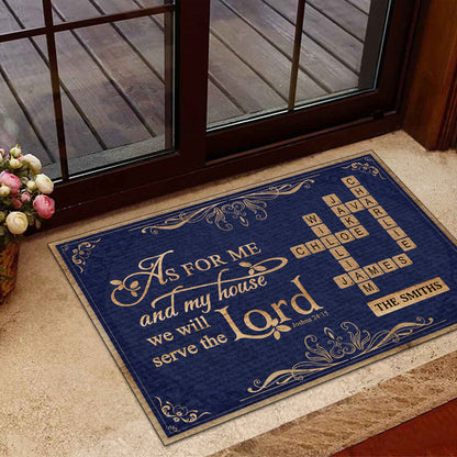 Faith Quote - Personalized Doormat for Home Decor GDMJS10043