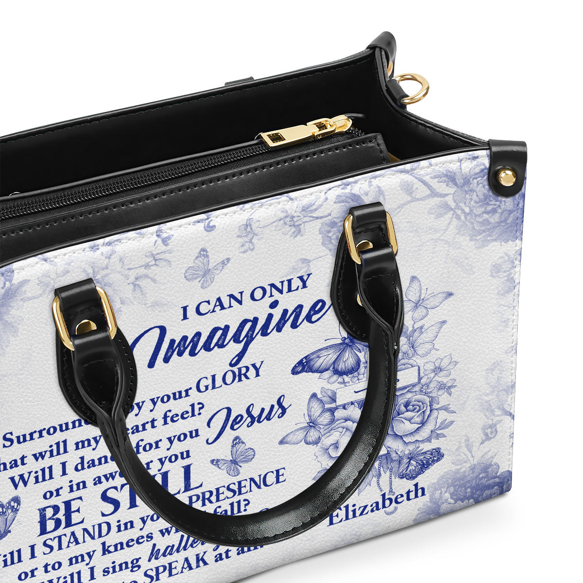 Faith-Inspired - Personalized Leather Handbag GMJSLB200086
