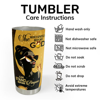 Faith Quote - Personalized Stainless Steel Tumbler