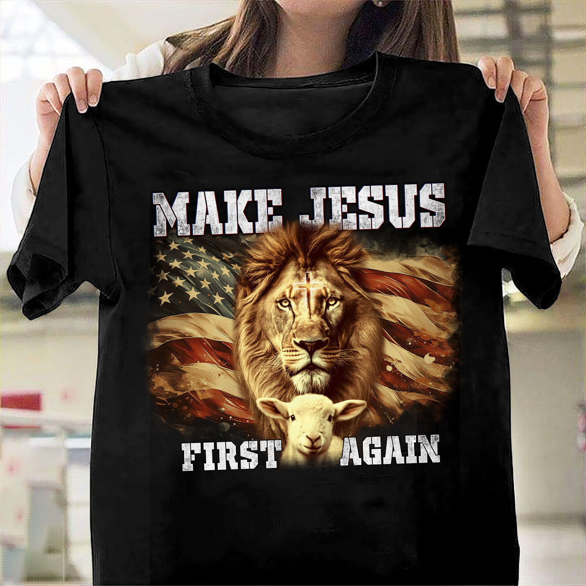 Make Jesus First Again - Unisex T-shirt GMJSTS200100