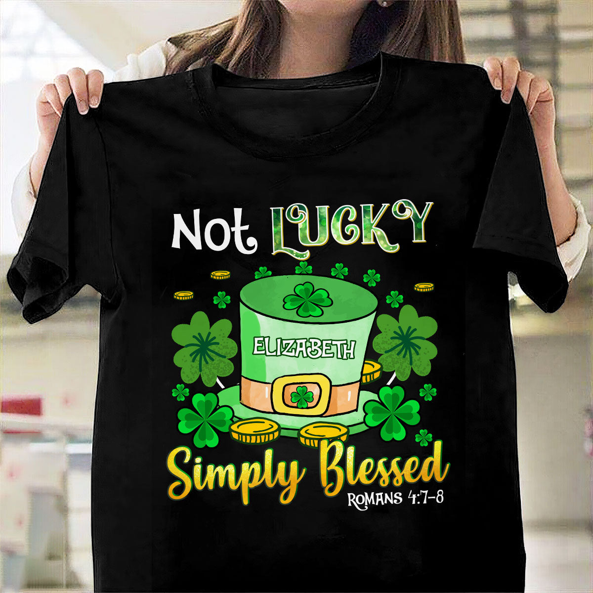Simply Blessed - Personalized Classic Unisex T-shirt GMJSTS200096