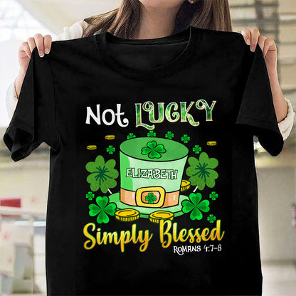 Simply Blessed - Personalized Classic Unisex T-shirt GMJSTS200096
