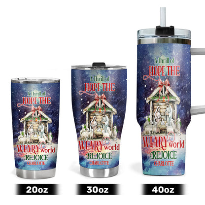 Hope - Personalized Stainless Steel Tumbler