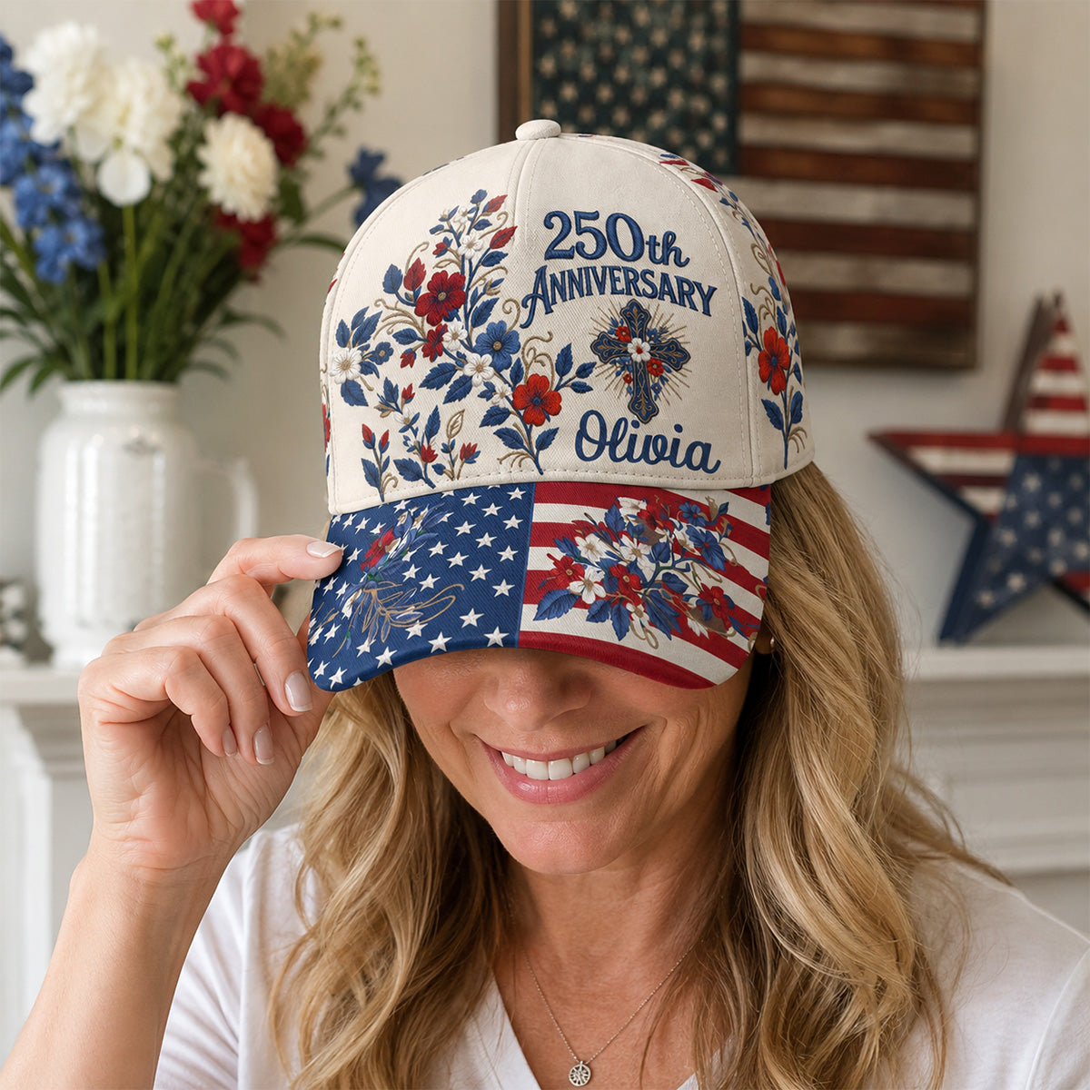America 250th Anniversary - Personalized Classic Cap