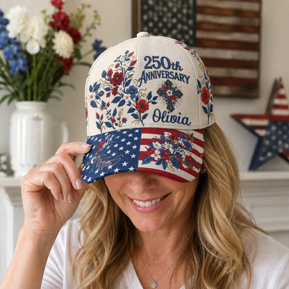 America 250th Anniversary - Personalized Classic Cap
