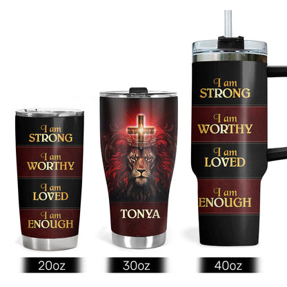 Faith-Inspired - Personalized Stainless Steel Tumbler