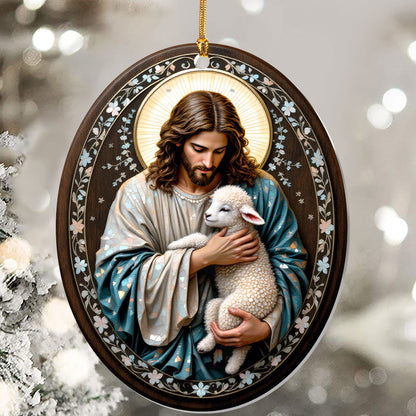 The Good Shepherd - Acrylic Ornament - Christian Home Decor GOJS10299