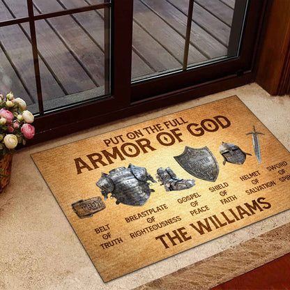 Gospel Of Peace - Custom Doormat Christian Faith Home Decor