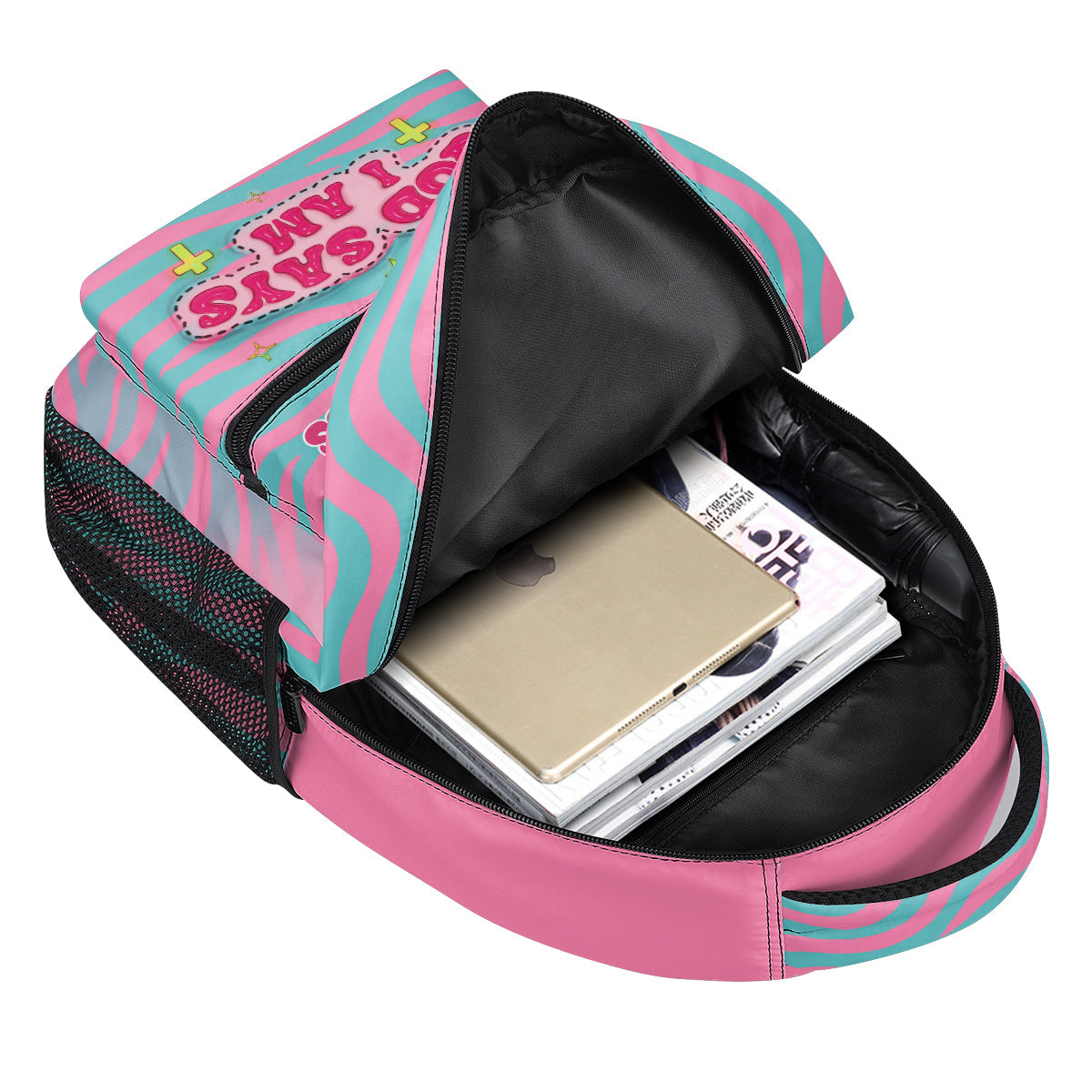 God Says I Am - Personalized Backpack for Daughter