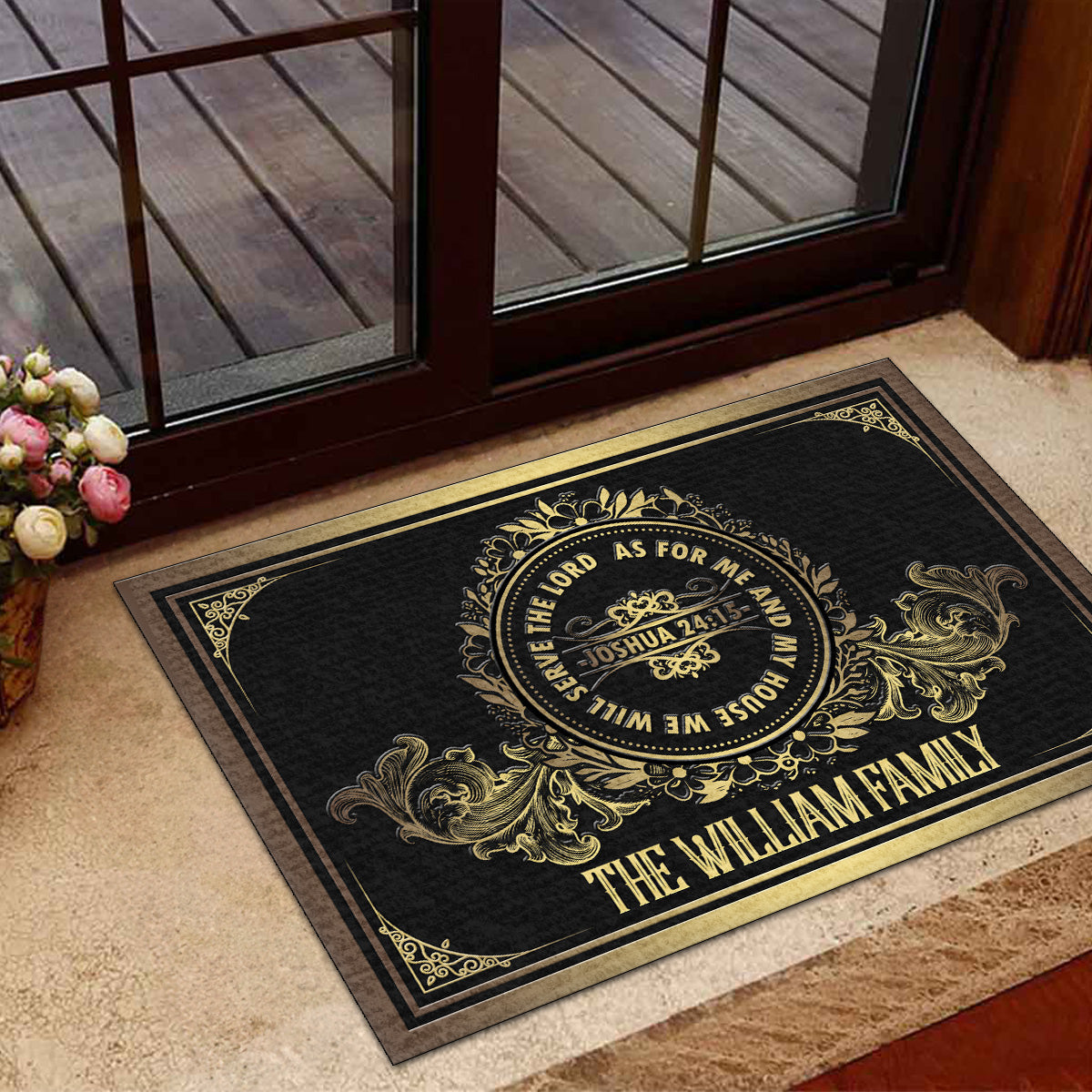 Bible Verse - Personalized Doormat for Home Decor GDMJS10104